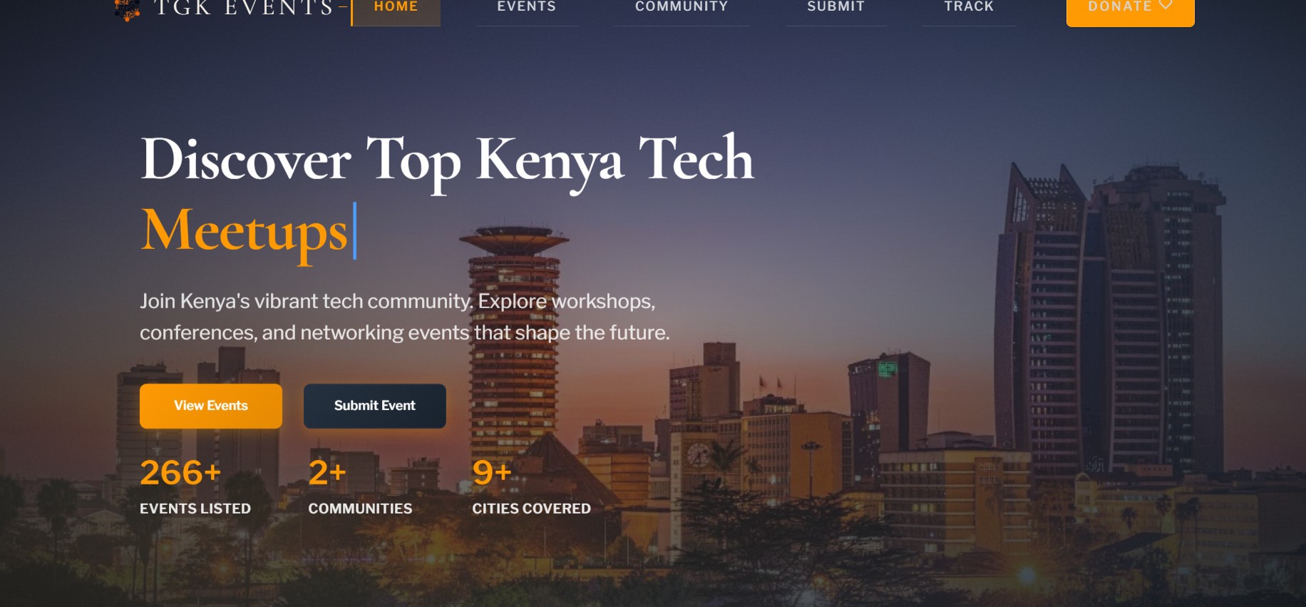 Tech events Kenya — workshops, meetups and developer conferences